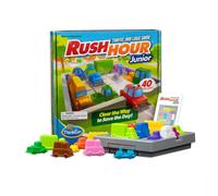 ThinkFun Rush Hour Junior - Classic Traffic Jam Logic Game | New Look for 2024 | STEM Toy for Kids | Engaging Puzzles for Ages 5 and Up | Junior Edition of The International