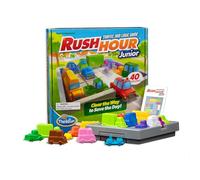 ThinkFun Rush Hour Junior - Classic Traffic Jam Logic Game | New Look for 2024 | STEM Toy for Kids | Engaging Puzzles for Ages 5 and Up | Junior Edition of The International
