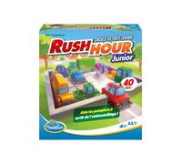 ThinkFun-Rush Hour Junior-Logic game-Puzzle-Traffic jam-40 challenges 4 levels-1 player or more from 5 years old-Ravensburger-76604