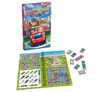 ThinkFun Rush Hour World Tour Magnetic Travel Puzzle - Embark on a Global Adventure of Logic and Strategy in a Compact Travel Edition