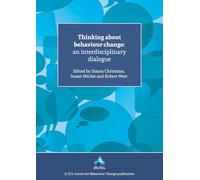 Thinking About Behaviour Change