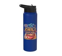 Thinking About Chili Right Now Stainless Steel Insulated Water Bottle