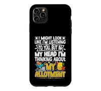 Thinking About My Allotment Funny Garden Gardening Lover Case for iPhone 11 Pro Max