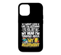 Thinking About My Allotment Funny Garden Gardening Lover Case for iPhone 12/12 Pro