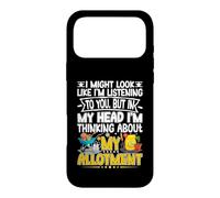 Thinking About My Allotment Funny Garden Gardening Lover Case for iPhone 17 Pro Max