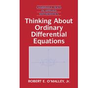 Thinking about Ordinary Differential Equations