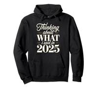 Thinking About What I Said In 2025 Awkward Overthink||- Pullover Hoodie