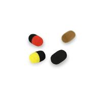 Thinking Anglers Brown Zig Barrels: 10 Pack, Fishing Hooks