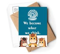 Thinking Change Hope Tradition Postcards Envelopes Cards Mailing Year Horse