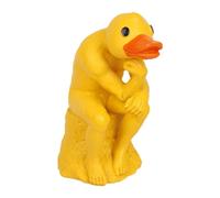 Thinking Duck Statue - Contemplative Duck Figurine, Animal Decorations Statue | Artistic Resin Duck Sculpture, Mindful Funny Duck Ornament, Decorative Meditation Duck for Living Room, Home, Garden