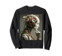 Thinking Floral Android Cybernetic Botany Sweatshirt
