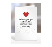 Thinking of you Card Gifts, Sweet and Simple, Warm, Caring, Missing you, Romantic, Encouraging, Friendship, Deep, Thoughtful, Men, Women, Present for Christmas, A5-322_53