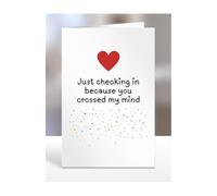 Thinking of you Card Gifts, Sweet and Simple, Warm, Caring, Missing you, Romantic, Encouraging, Friendship, Deep, Thoughtful, Men, Women, Present for Christmas, A5-322_26