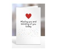 Thinking of you Card Gifts, Sweet and Simple, Warm, Caring, Missing you, Romantic, Encouraging, Friendship, Deep, Thoughtful, Men, Women, Present for Christmas, A5-322_33