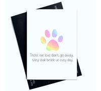 Thinking Of You Card Loss Of Dog Cat Animal Pet Death Condolences Card Deepest Sympathy Sorry For Your Loss AP130