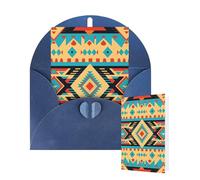 Thinking of You Cards Birthday Greeting Cards with Envelopes Native American Blank Cards for All Occasions Happy Birthday Thank You Note Card for Wedding Invitations Christmas 10 X 15 CM