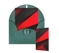 Thinking of You Cards Birthday Greeting Cards with Envelopes Red Black Blank Cards for All Occasions Happy Birthday Thank You Note Card for Wedding Invitations Birthday