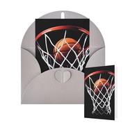 Thinking of You Cards with Envelopes Basketball Blank Cards for All Occasions Thank You Blank Note Card Greeting Cards for Wedding Bridal Invitations Birthday Party 10 x 15 cm