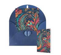 Thinking of You Cards with Envelopes Brightly Colored Patterns Blank Cards for All Occasions Thank You Blank Note Card Greeting Cards for Wedding Bridal Invitations Birthday Party 10 x 15 cm