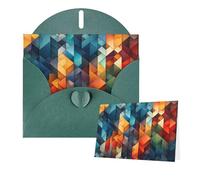 Thinking of You Cards with Envelopes Complex geometric designs Greeting Cards for All Occasions Thank You Blank Note Card for Wedding Invitations Valentine's Day Birthday Card 10x15 cm