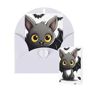 Thinking of You Cards with Envelopes Cute Bat Blank Cards for All Occasions Thank You Blank Note Card Greeting Cards for Wedding Bridal Invitations Birthday Party 10 x 15 cm