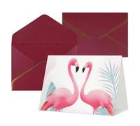Thinking of You Cards with Envelopes Flamingo Blank Cards for All Occasions Sympathy Card Blank Note Card Thank You Greeting Cards for Wedding Invitations Birthday Party