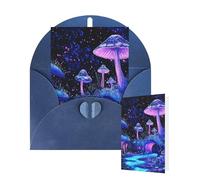 Thinking of You Cards with Envelopes Glow in The Dark Blank Cards for All Occasions Thank You Blank Note Card Greeting Cards for Wedding Bridal Invitations Birthday Party 10 x 15 cm