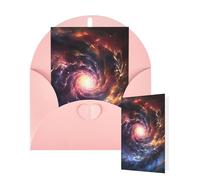 Thinking of You Cards with Envelopes Greetings Card Cosmic Storm Blank Cards for All Occasions Birthday Thank You Note Card for Wedding Invitations Valentine's Day 10 X 15 CM