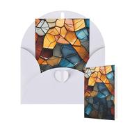 Thinking of You Cards with Envelopes Greetings Card Fragments Blank Cards for All Occasions Birthday Thank You Note Card for Wedding Invitations Valentine's Day 10 X 15 CM