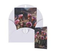 Thinking of You Cards with Envelopes Greetings Card Hedgehog Cactus Blank Cards for All Occasions Birthday Thank You Note Card for Wedding Invitations Valentine's Day 10 X 15 CM