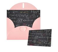 Thinking of You Cards with Envelopes Greetings Card mathematics and physics Blank Cards for All Occasions Birthday Thank You Note Card for Wedding Invitations Valentine's Day 10 X 15 CM