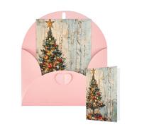 Thinking of You Cards with Envelopes Merry Christmas Birch Tree Blank Cards for All Occasions Thank You Blank Note Card Greeting Cards for Wedding Bridal Invitations Birthday Party 10 x 15 cm