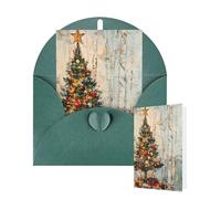 Thinking of You Cards with Envelopes Merry Christmas Birch Tree Blank Cards for All Occasions Thank You Blank Note Card Greeting Cards for Wedding Bridal Invitations Birthday Party 10 x 15 cm