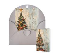 Thinking of You Cards with Envelopes Merry Christmas Birch Tree Blank Cards for All Occasions Thank You Blank Note Card Greeting Cards for Wedding Bridal Invitations Birthday Party 10 x 15 cm