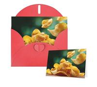 Thinking of You Cards with Envelopes Potato Chips Blank Cards for All Occasions Sympathy Card Blank Note Card Thank You Greeting Cards for Wedding Invitations Birthday Party