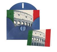 Thinking of You Cards with Envelopes Roman Italian Flag Blank Cards for All Occasions Sympathy Card Blank Note Card Thank You Greeting Cards for Wedding Invitations Birthday Party