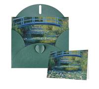 Thinking of You Cards with Envelopes Water Lily Pond Blank Cards for All Occasions Sympathy Card Blank Note Card Thank You Greeting Cards for Wedding Invitations Birthday Party