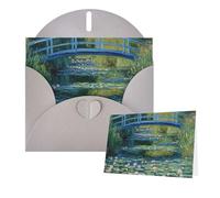 Thinking of You Cards with Envelopes Water Lily Pond Blank Cards for All Occasions Sympathy Card Blank Note Card Thank You Greeting Cards for Wedding Invitations Birthday Party