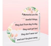 Thinking of You Gifts Bereavement Gifts Acrylic Memorial Plaques Sympathy Gift Memorial Gift Forget Me Not Gifts Memorial Garden Ornaments Grief Gifts Dad Memorial Gifts Funeral Gifts Condolences