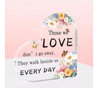Thinking of You Gifts Memory Gifts For Lost Ones Sympathy Acrylic Memorial Plaques Bereavement Gifts Memorial Gift Condolences Remembrance Gifts Sympathy Gift Loss of Dad Funeral Decorations