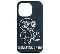 Thinking Of You Voodoo Satanic Evil Doll Kawaii Pastel Goth Case for iPhone 13 Pro
