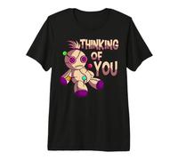 Thinking of You Voodoo Satanic Evil Doll Kawaii Pastel Goth Premium T-Shirt