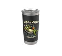Thinking Skills Sarcastic Dragon Coffee Lover Funny Graphic Stainless Steel Insulated Tumbler