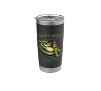 Thinking Skills Sarcastic Dragon Coffee Lover Funny Graphic Stainless Steel Insulated Tumbler