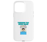 Thinking Too Much Again Overthinking Mind Design Case for iPhone 15 Pro Max