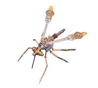 Thinkizen 3D Metal Puzzles for Adults, Steampunk Mechanical Mosquito Model Assembly Kits, 3D DIY Metal Insect Crafts, Creative STEM Toy, Gift & Ornament for Teens, 144 PCS