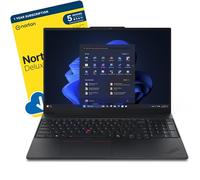 ThinkPad E16 Gen 3 16-inch AI Business Laptop (Intel Core Ultra 7 255H, 32 GB DDR5 RAM, 1 TB SSD, Backlit, Fingerprint, Wi-Fi 6E, Windows 11 Pro) includes Free Norton 360 Deluxe Antivirus Software