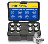 Thinkpro Wheel Lug Nut Key for Jeep Renegade,Wrangler, Cherokee and Dodge Jouney 2016-2020, Easy Removal Locking Lug Nut from 801 to 808 (8PC)