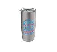 Thinks I'm Cool Sometimes Dad Parent Mommy Daddy Parenting Stainless Steel Insulated Tumbler