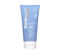 Thinksport SPF 50+ Mineral Sunscreen with Zinc Oxide, 6 Fl Oz - Safe, Natural